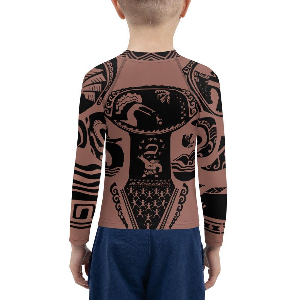 RUSH ORDER: Kids Maui Inspired Long Sleeve ATHLETIC Shirt