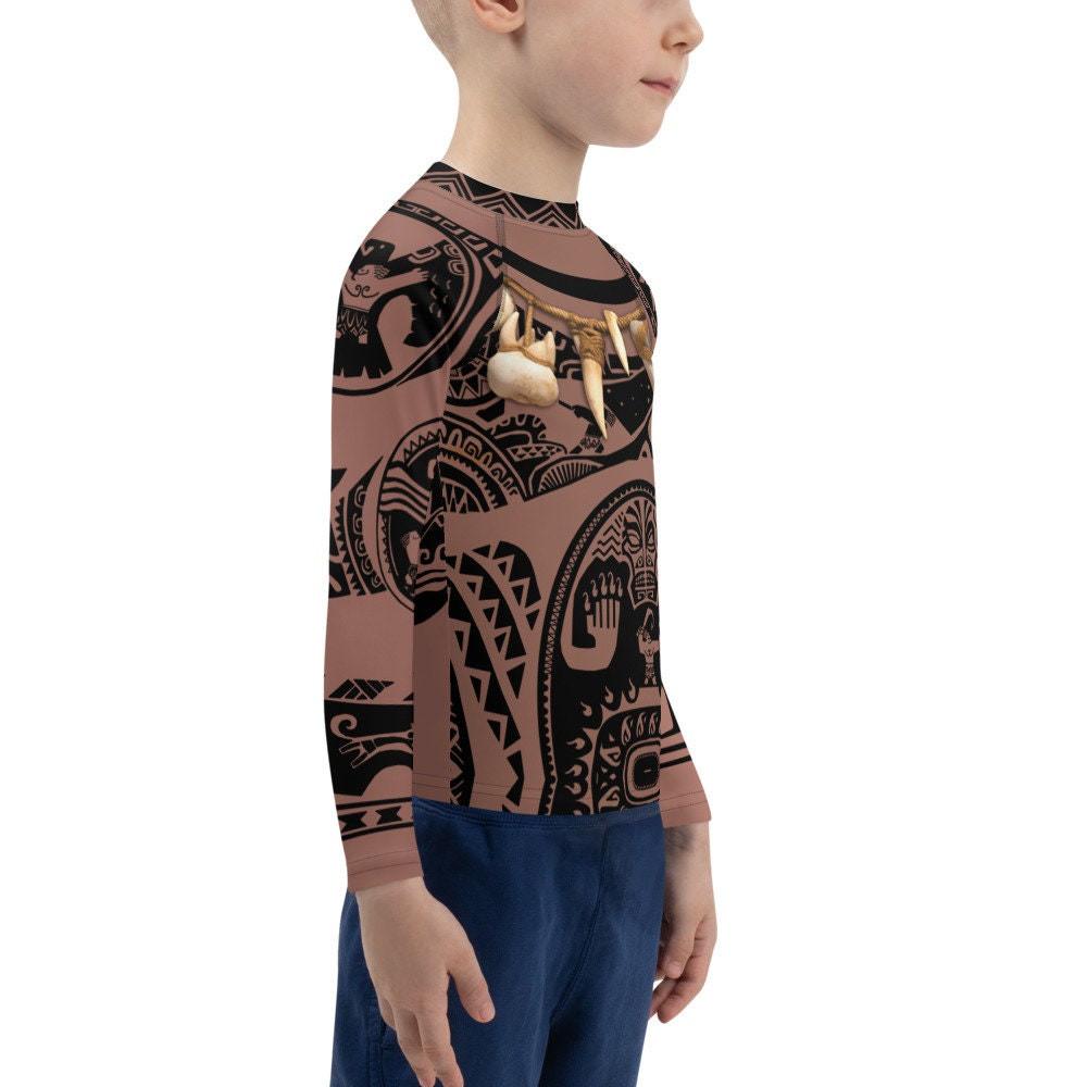 RUSH ORDER: Kids Maui Inspired Long Sleeve ATHLETIC Shirt