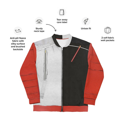 RUSH ORDER: Carlos Descendants Inspired Unisex Bomber Jacket