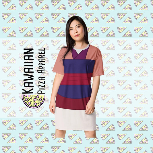 RUSH ORDER: Mulan Inspired T-shirt dress