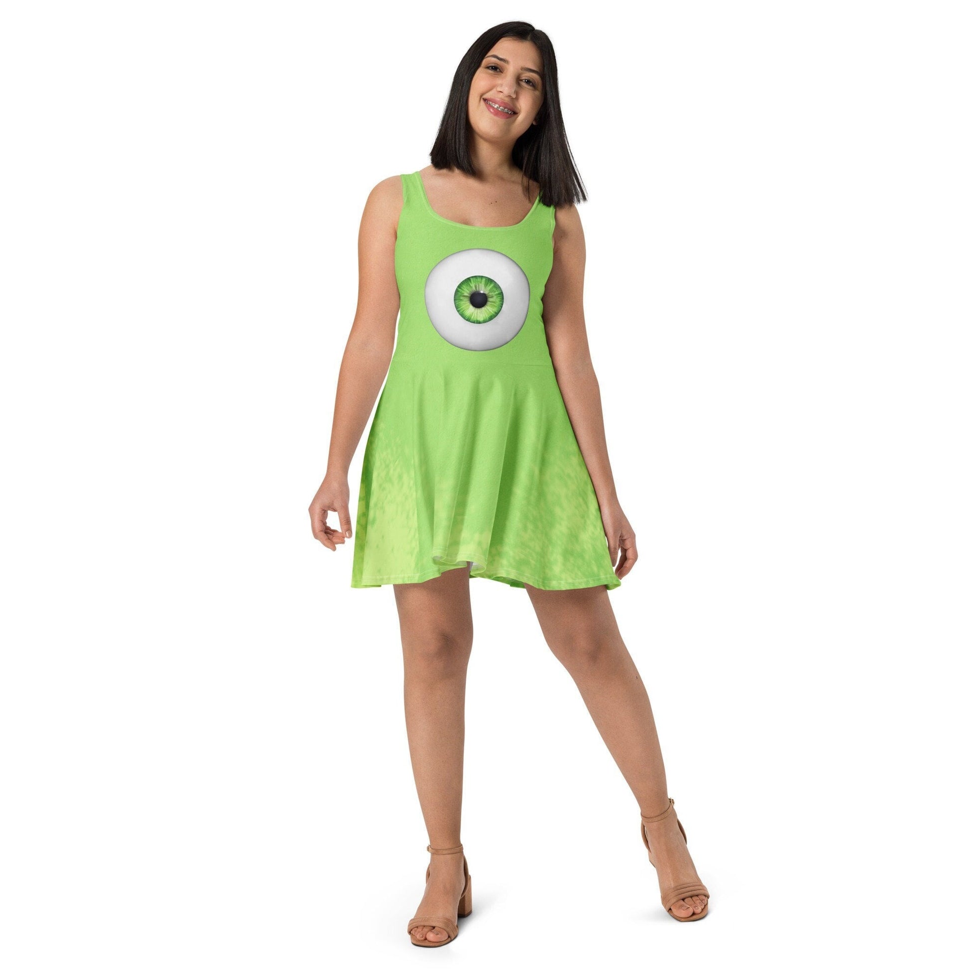 RUSH ORDER: Mike Wazowski Inspired Skater Dress