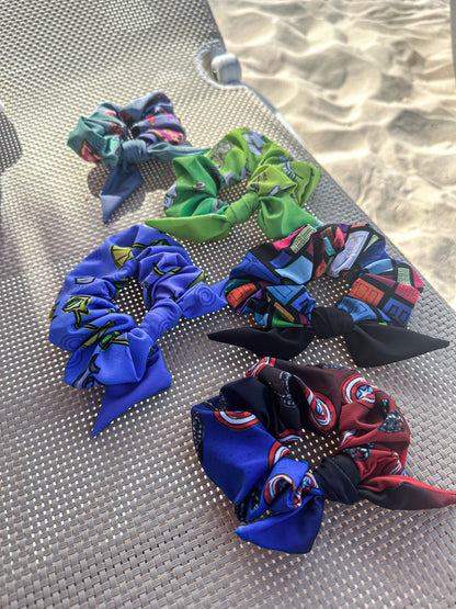 Yzma Inspired Recycled Scrunchie