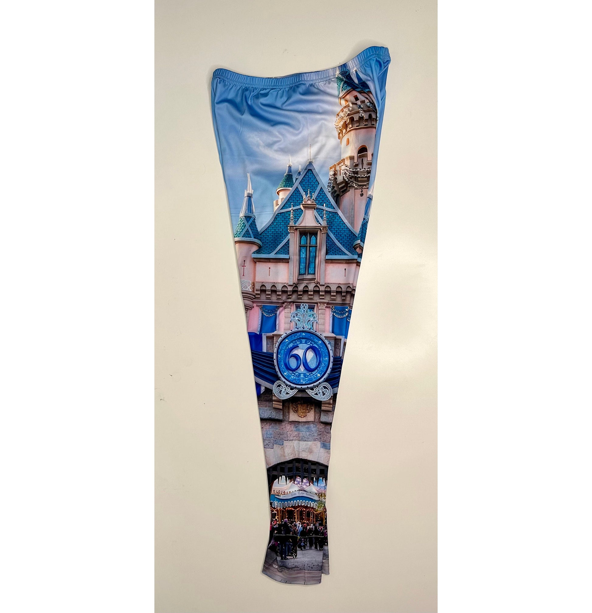 READY-to-SHIP [Flaw XL] Sleeping Beauty Castle Inspired Leggings