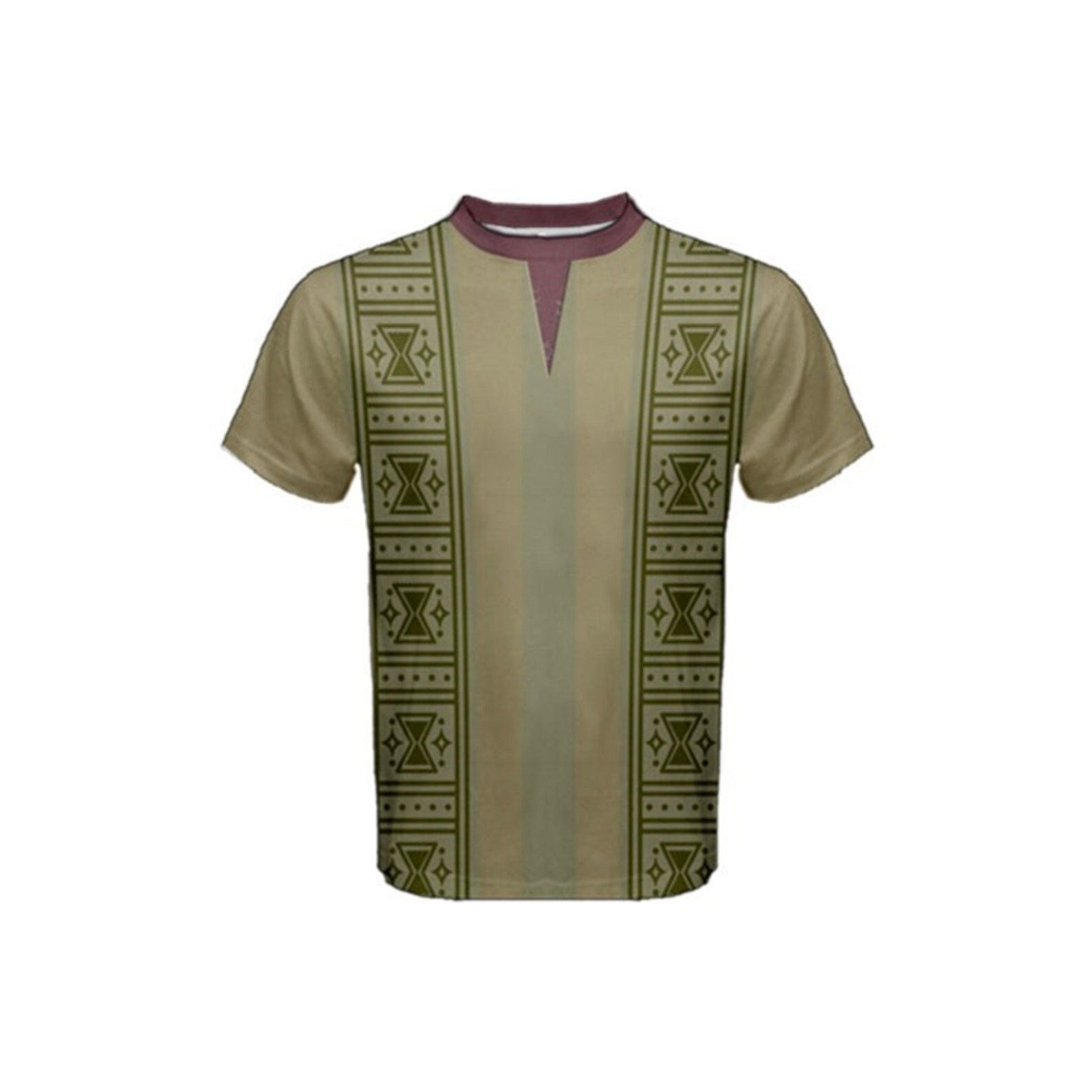 Men's Bruno Inspired ATHLETIC Short Sleeve Shirt