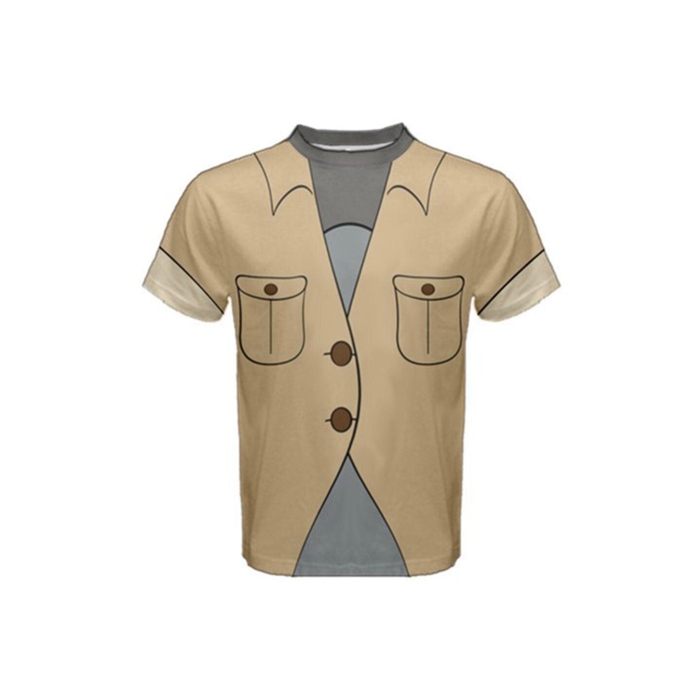 Men's Baloo Inspired ATHLETIC Short Sleeve Shirt