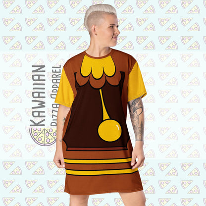 RUSH ORDER: Cogsworth Inspired T-shirt dress