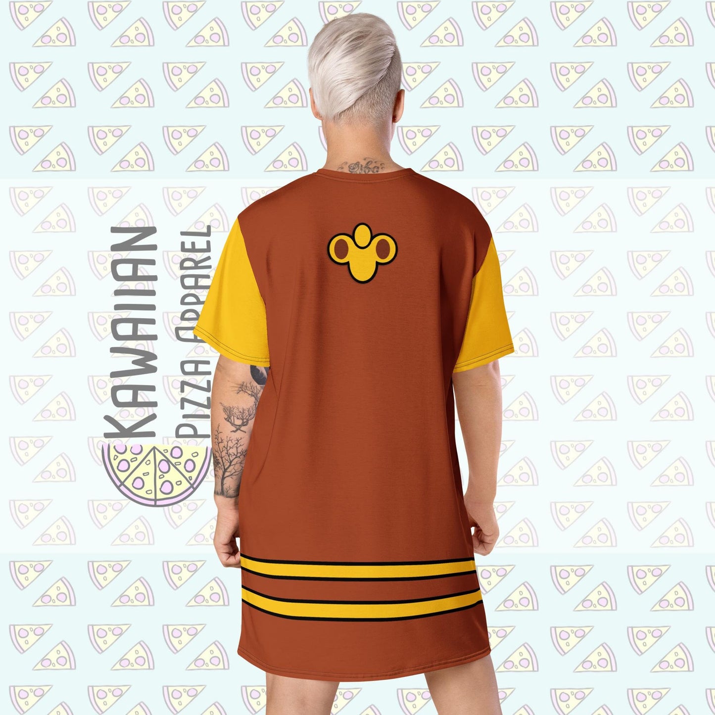 RUSH ORDER: Cogsworth Inspired T-shirt dress