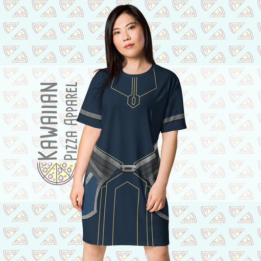 RUSH ORDER: Ahsoka Inspired T-shirt dress