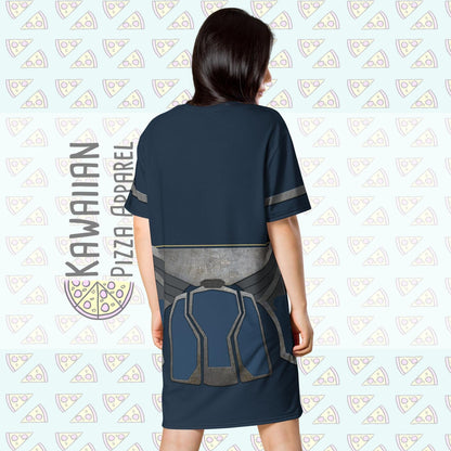 RUSH ORDER: Ahsoka Inspired T-shirt dress