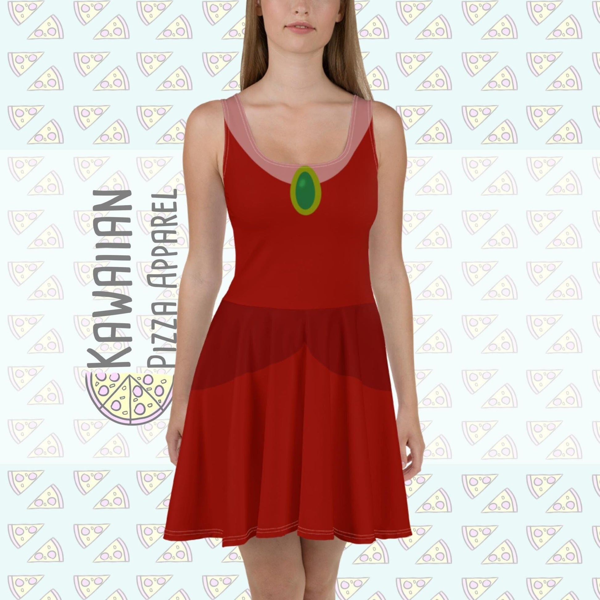 RUSH ORDER: Lady Tremaine Inspired Skater Dress