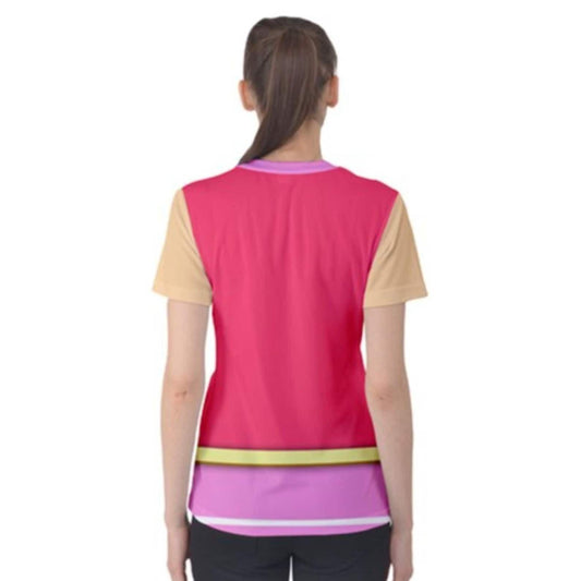 Women's Toadette Inspired ATHLETIC Short Sleeve Shirt