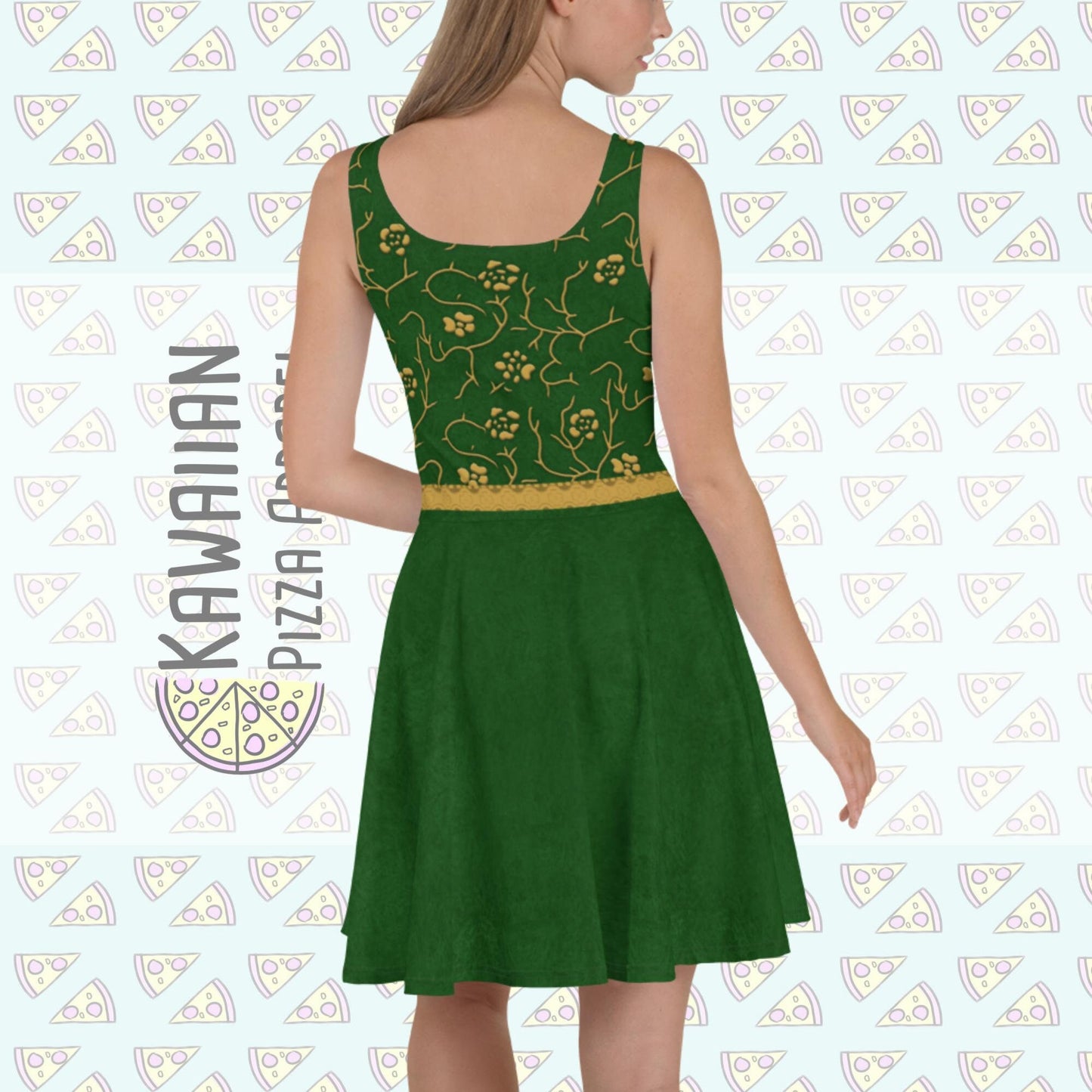 RUSH ORDER: Princess Fiona Inspired Skater Dress