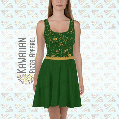 RUSH ORDER: Princess Fiona Inspired Skater Dress