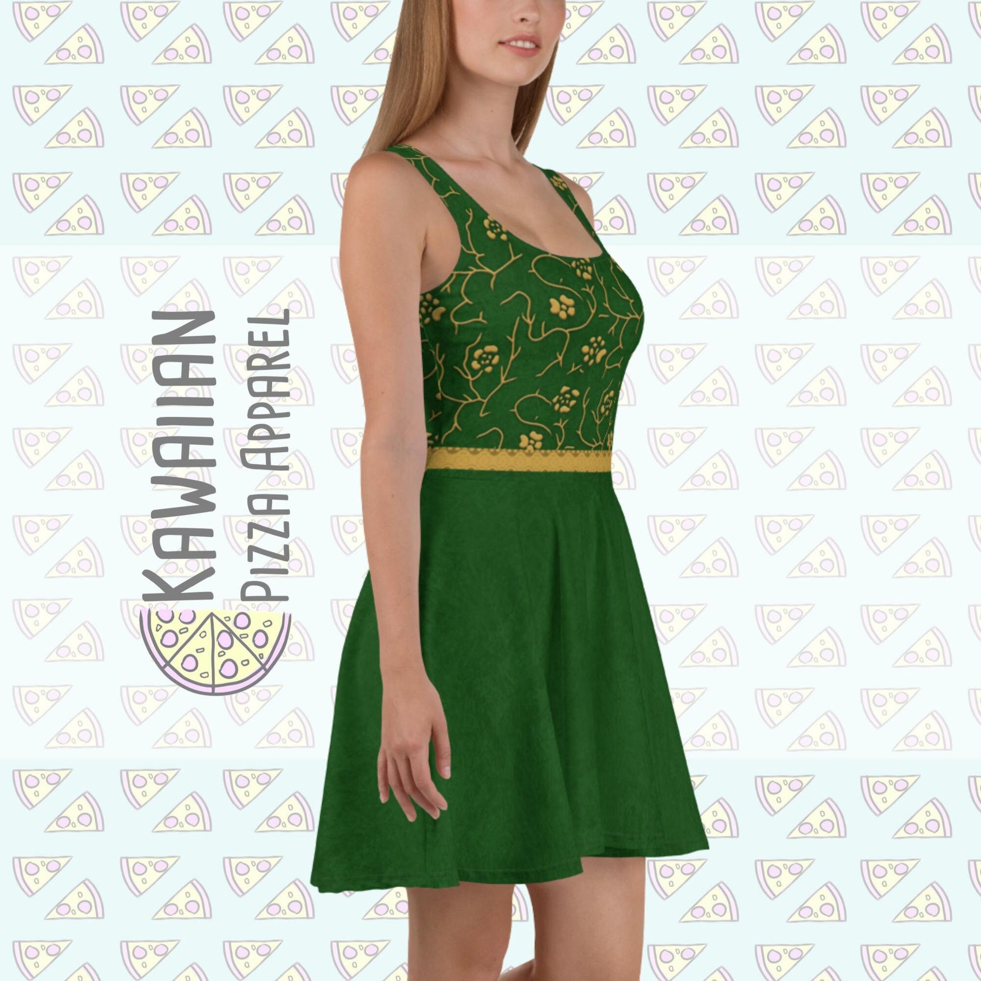 RUSH ORDER: Princess Fiona Inspired Skater Dress