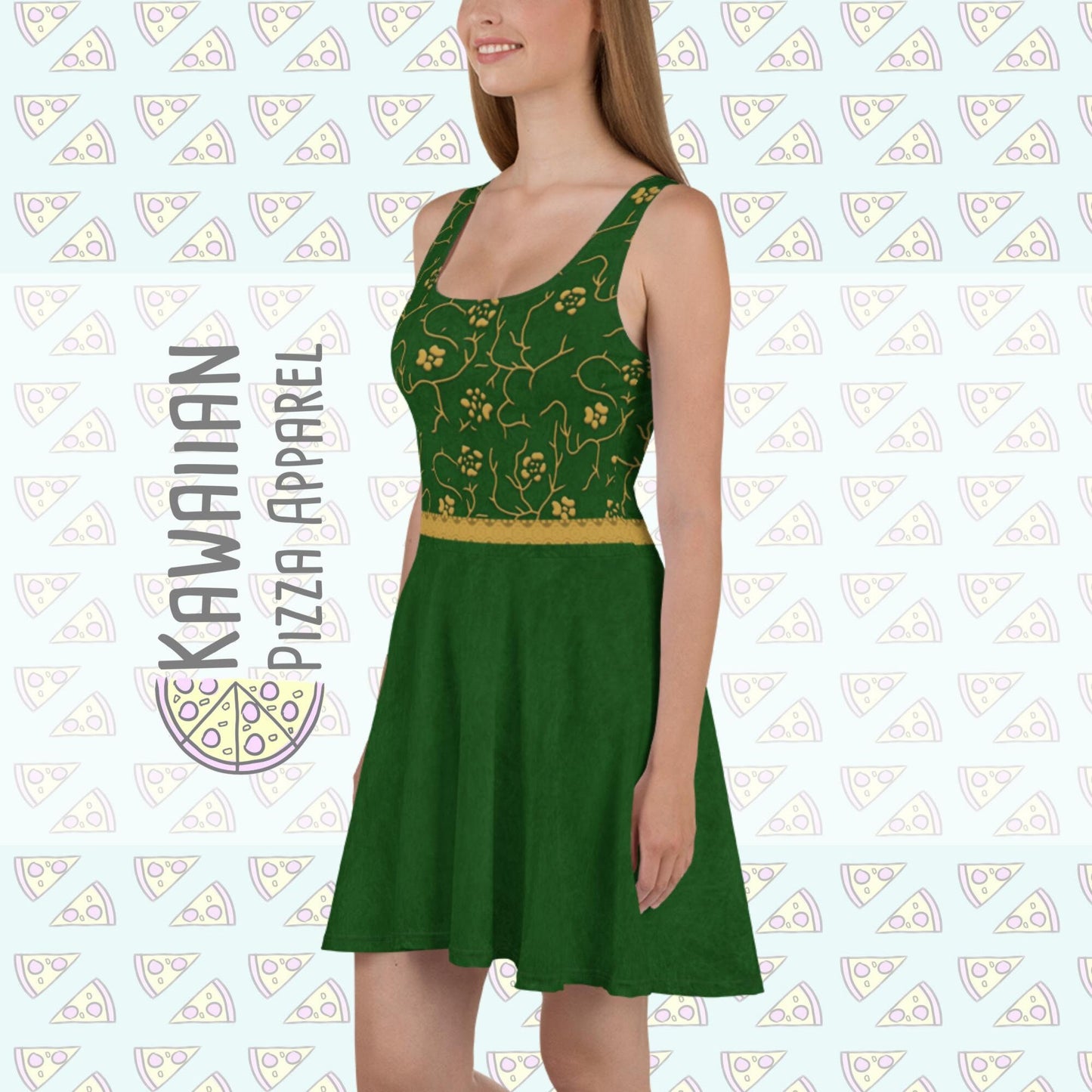 RUSH ORDER: Princess Fiona Inspired Skater Dress