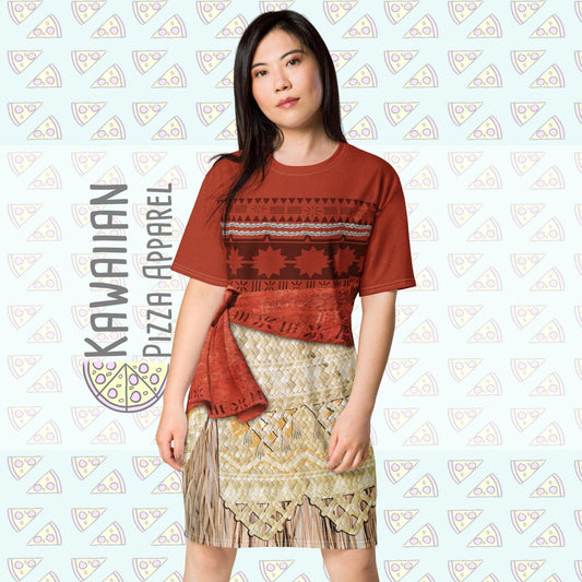 RUSH ORDER: Moana Inspired T-shirt dress