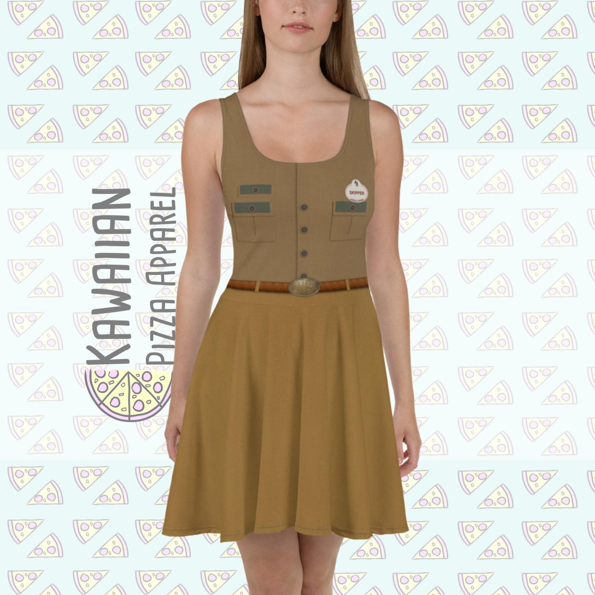 RUSH ORDER: Jungle Skipper Inspired Skater Dress