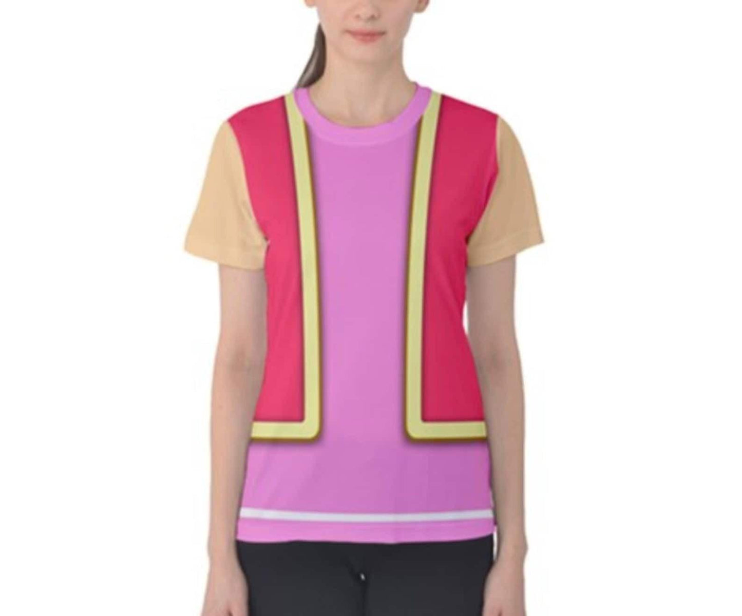 Women's Toadette Inspired ATHLETIC Short Sleeve Shirt