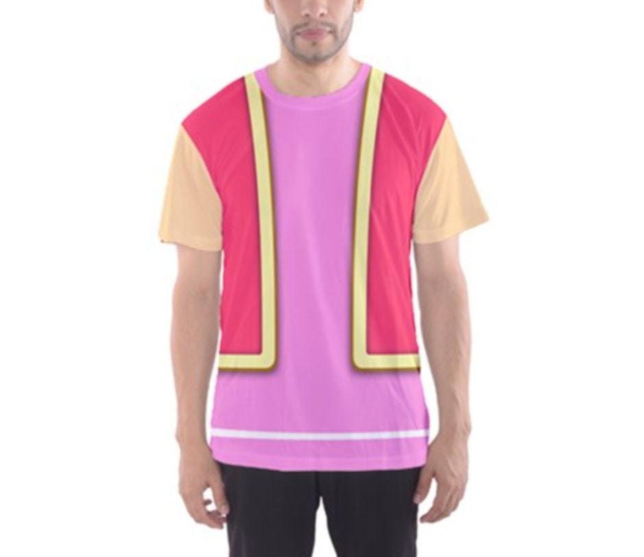READY-to-SHIP [L] Men's Toadette Inspired ATHLETIC Short Sleeve Shirt