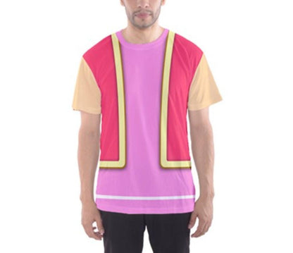 READY-to-SHIP [L] Men's Toadette Inspired ATHLETIC Short Sleeve Shirt