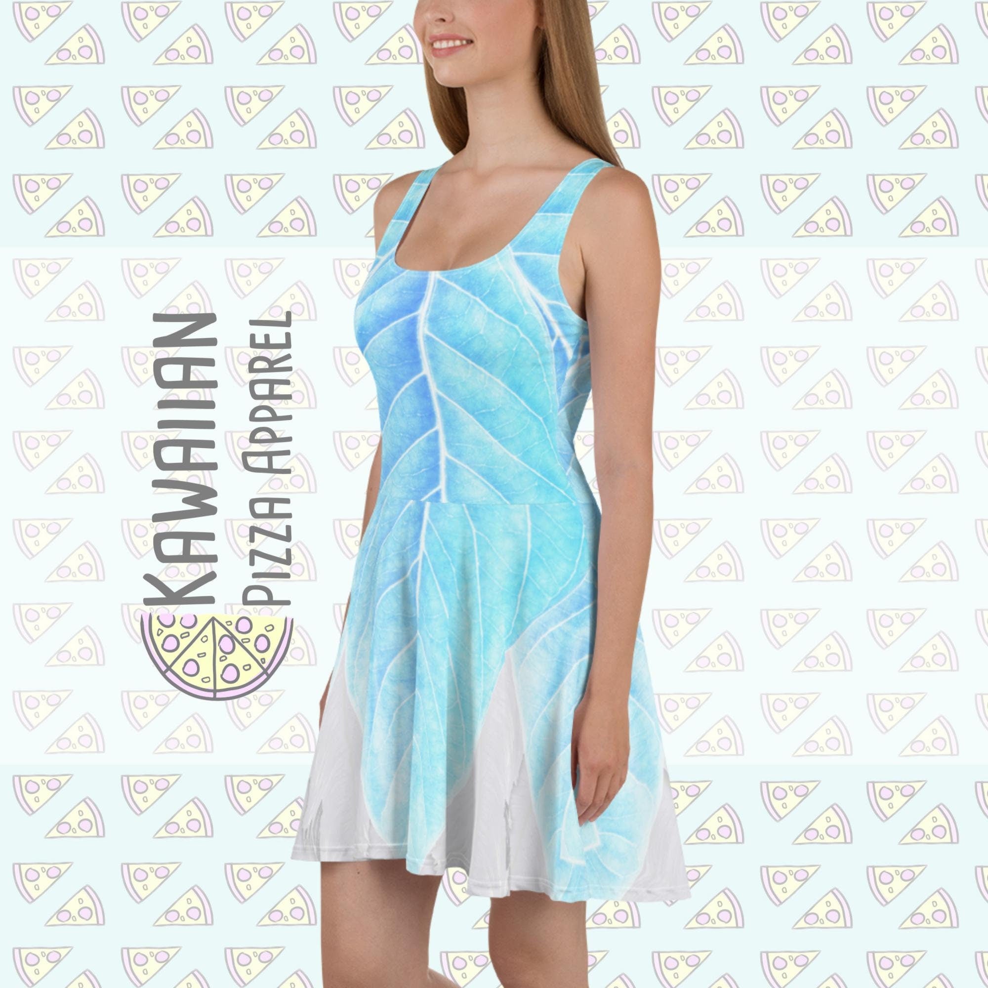 Periwinkle skater dress best sale