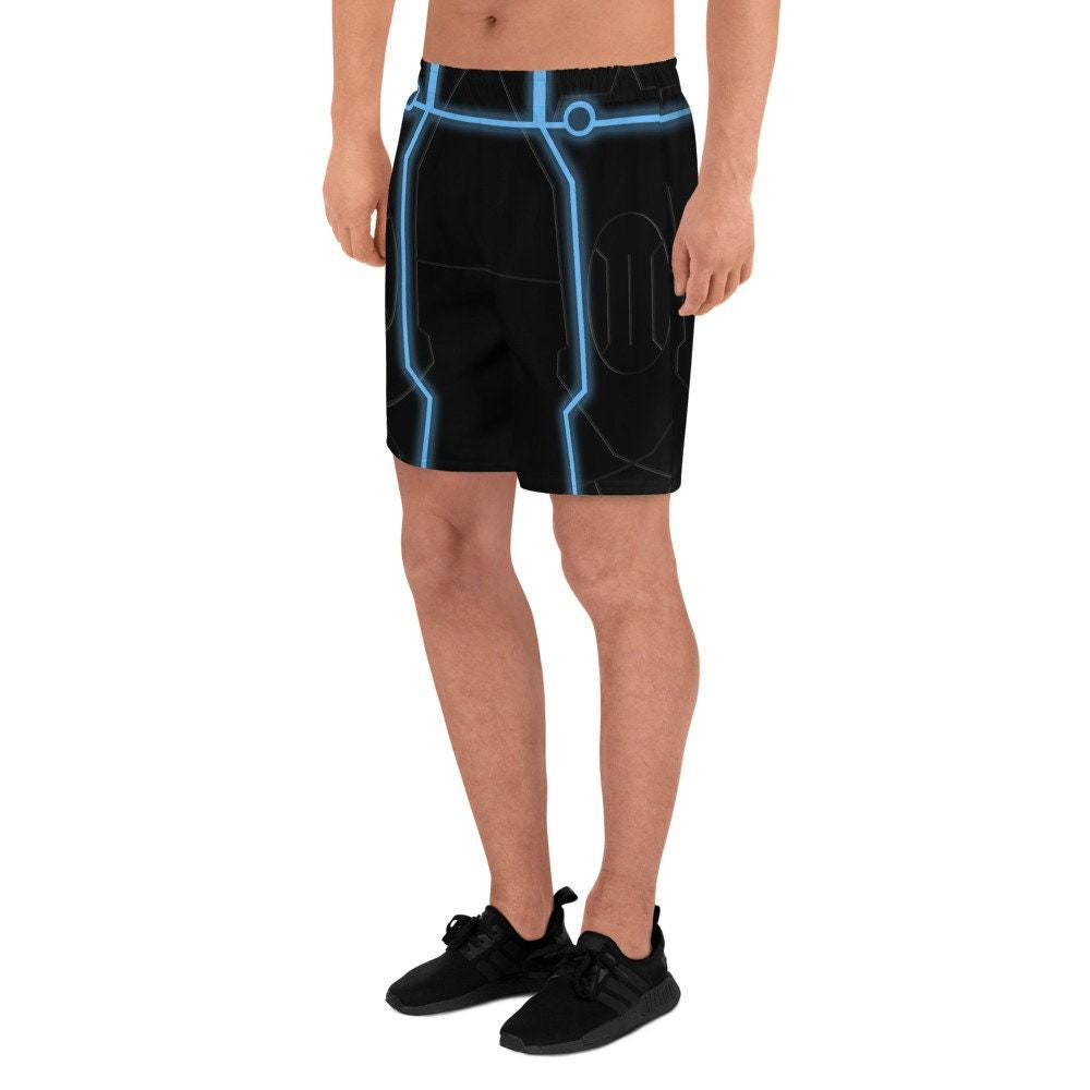 Men's Tron Inspired Recycled Athletic Shorts