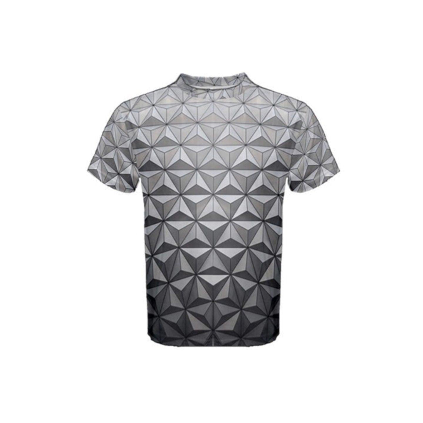 Men's Spaceship Earth Epcot Inspired ATHLETIC Short Sleeve Shirt