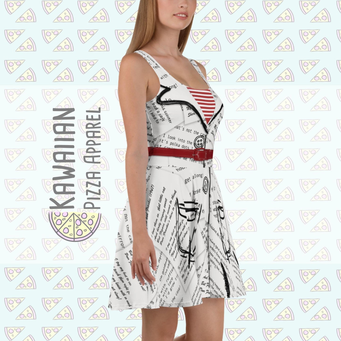 RUSH ORDER: Topolino Terrace Minnie Inspired Skater Dress