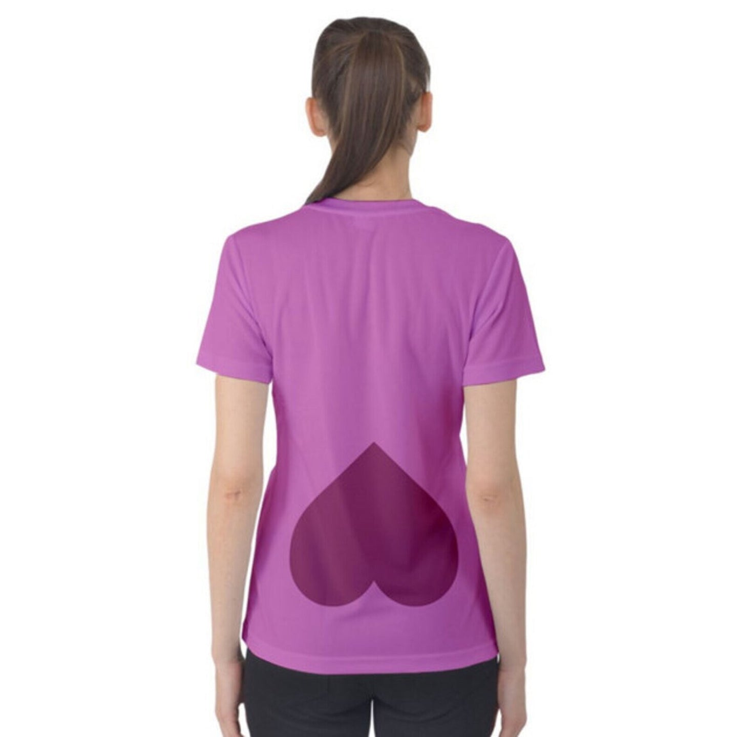 READY-to-SHIP [L] Women's Angel Inspired ATHLETIC Short Sleeve Shirt