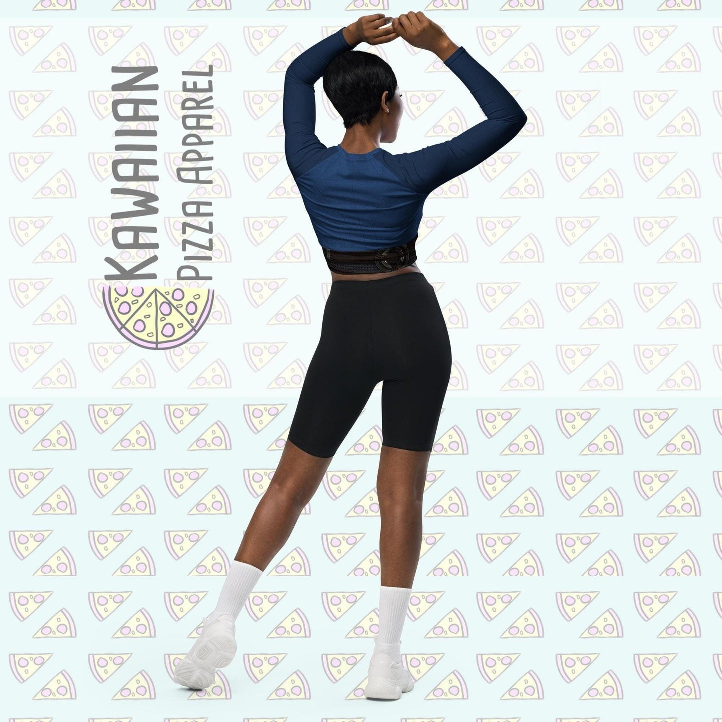 RUSH ORDER: Strange Inspired Recycled long-sleeve crop top