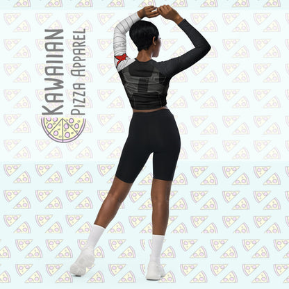 RTS [L] Women's Bucky Inspired Recycled long-sleeve crop top