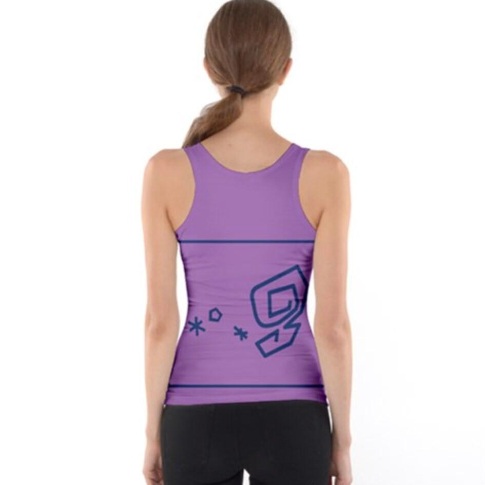 Women's Purple Mad Teacup Inspired Tank Top