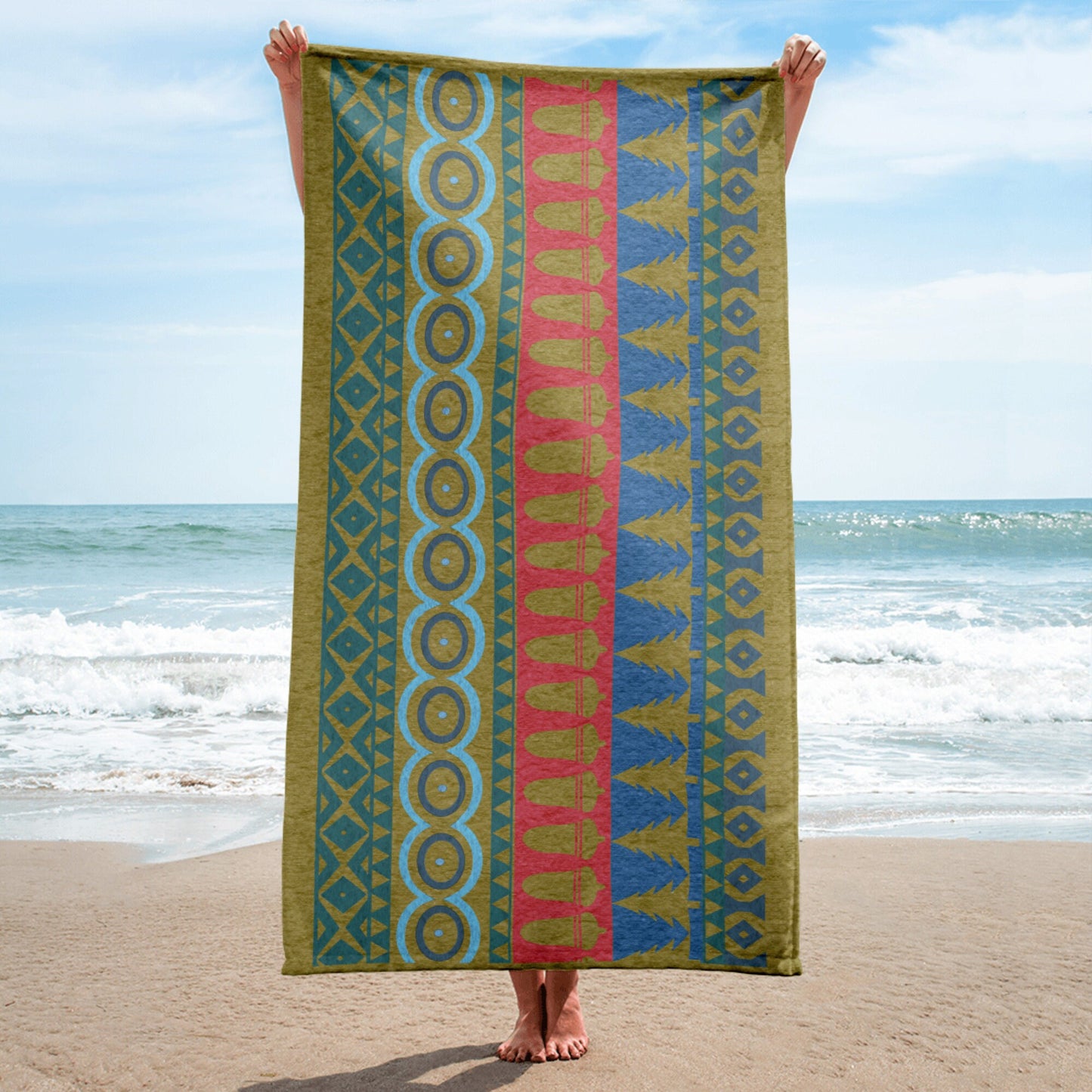 Oaken Inspired Beach Towel