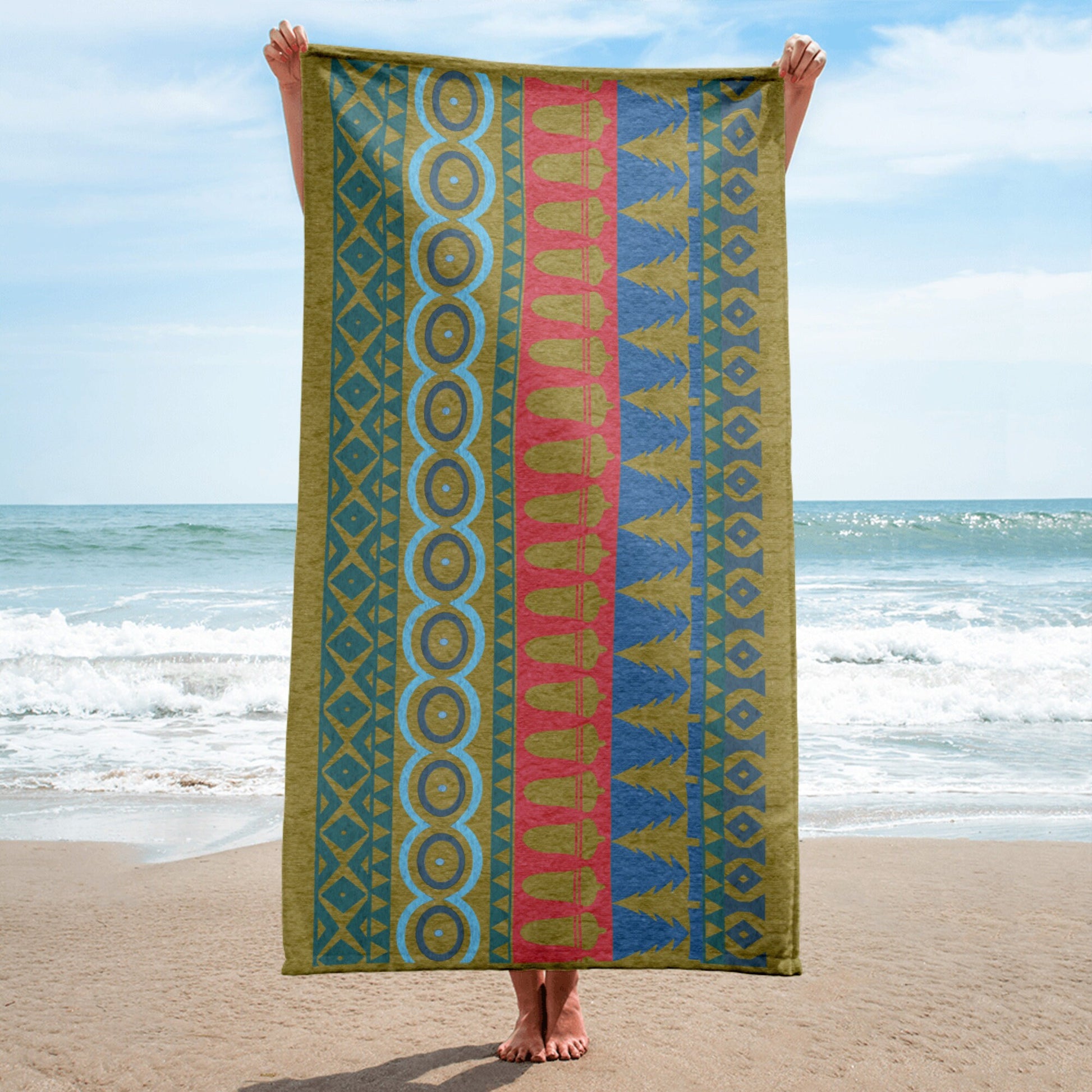 Oaken Inspired Beach Towel