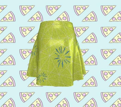 RTS [S] Women's Joy Inspired Glitter Flare Skirt