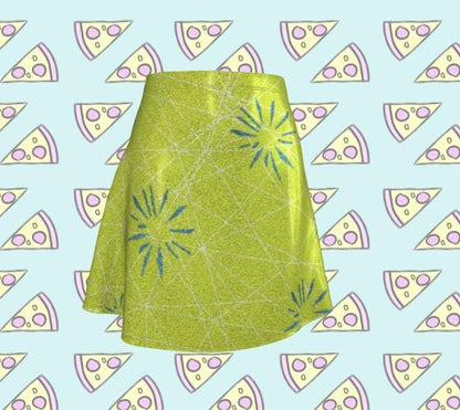 RTS [S] Women's Joy Inspired Glitter Flare Skirt