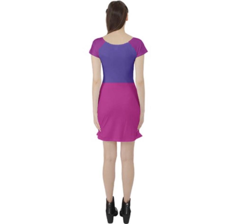 Madam Mim Inspired Short Sleeve Skater Dress