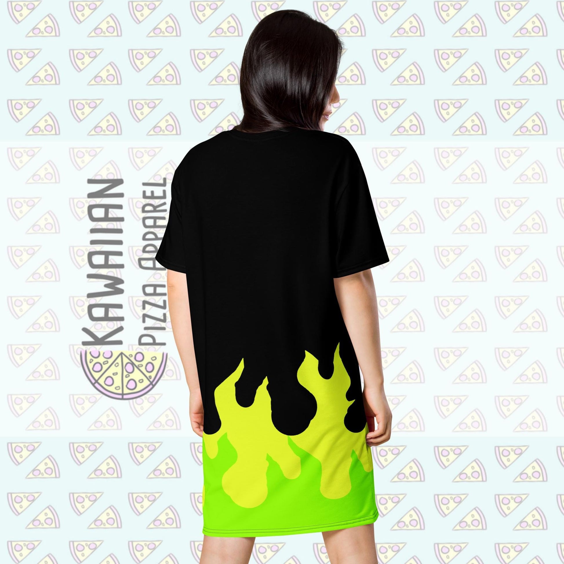 READY-to-SHIP [L] Women's Maleficent Inspired T-shirt dress