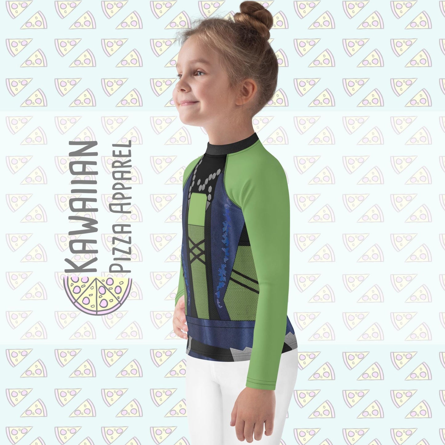 RUSH ORDER: Kids Gamora Inspired ATHLETIC Long Sleeve