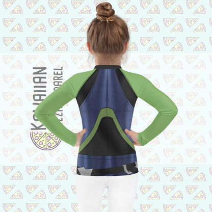 RUSH ORDER: Kids Gamora Inspired ATHLETIC Long Sleeve