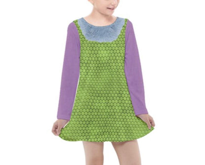 Kid's Celia Inspired Long Sleeve Dress