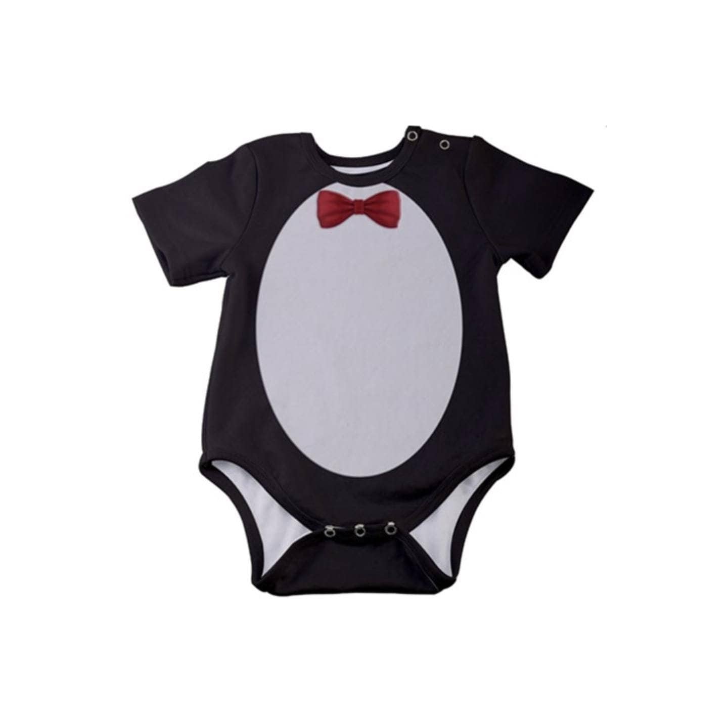 READY-to-SHIP Wheezy Inspired Baby Bodysuit: Tuxedo Costume, Sublimation Print