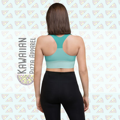 RUSH ORDER: Princess Jasmine Inspired All-Over Print Recycled Longline Sports Bra