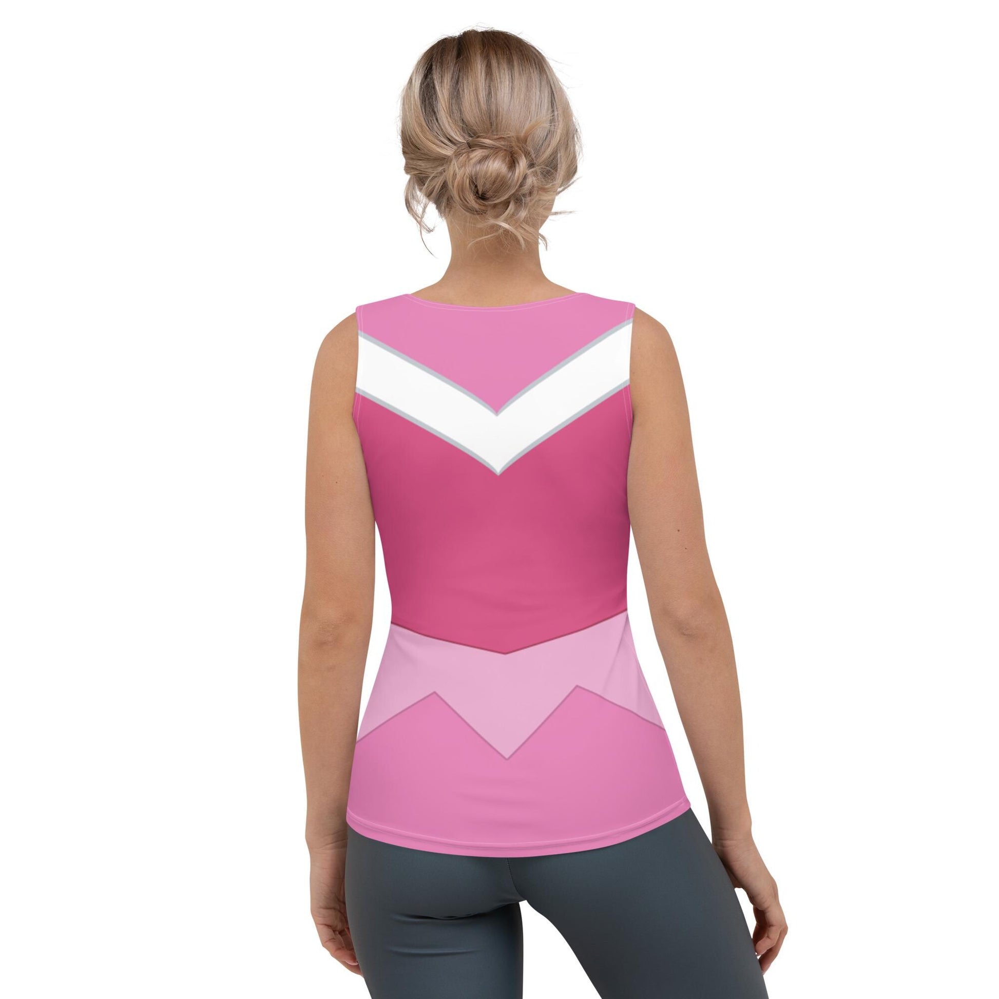 RUSH ORDER: Pink Aurora Sublimation Cut & Sew Tank Top