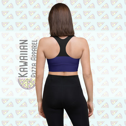 RUSH ORDER: Evil Queen Inspired All-Over Print Recycled Longline Sports Bra