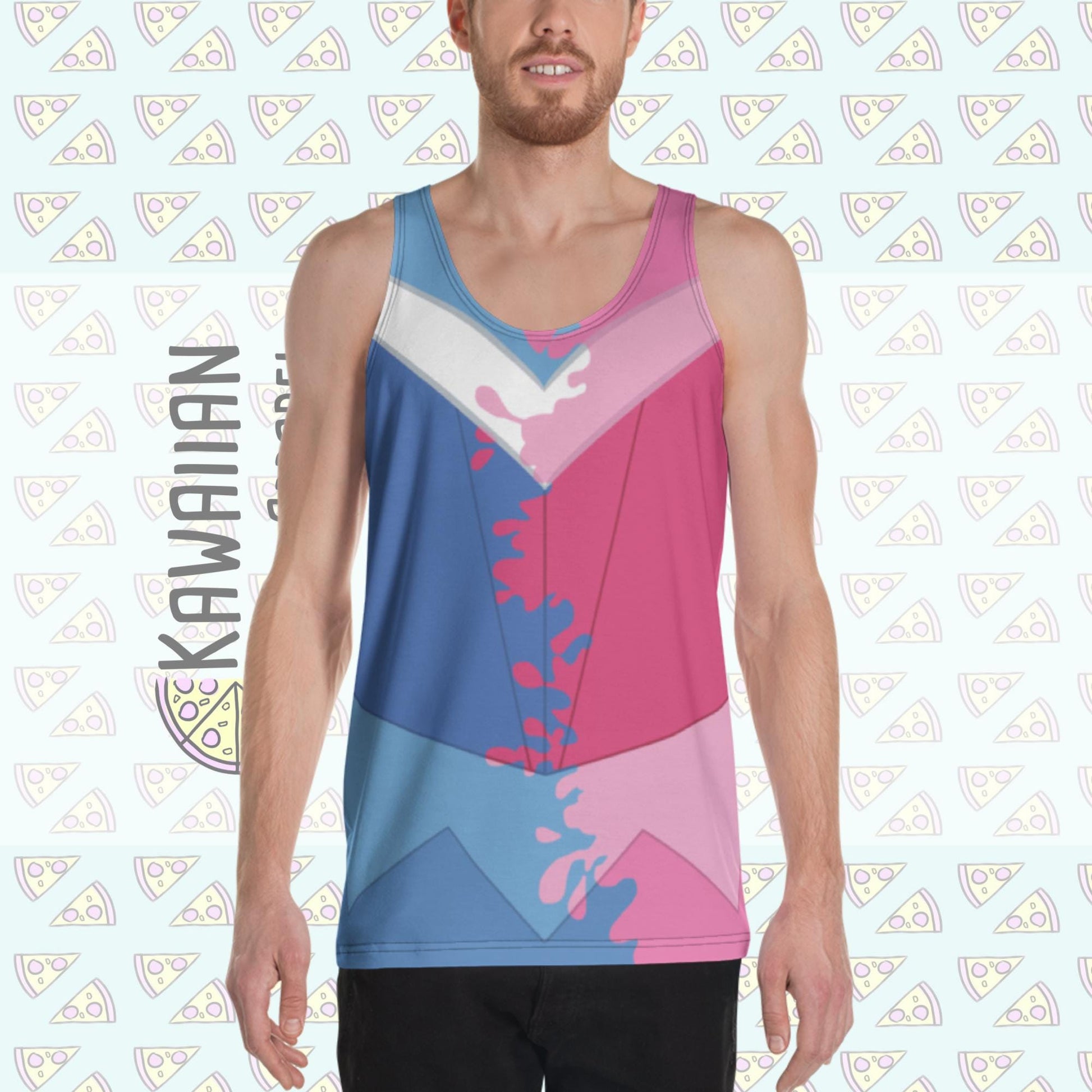 RUSH ORDER: Make It Pink, Make It Blue Aurora Inspired Unisex Tank Top