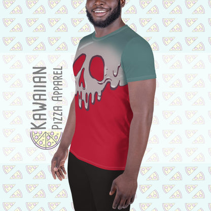 RUSH ORDER: Poison Apple Inspired All-Over Print Men&#39;s Athletic T-shirt