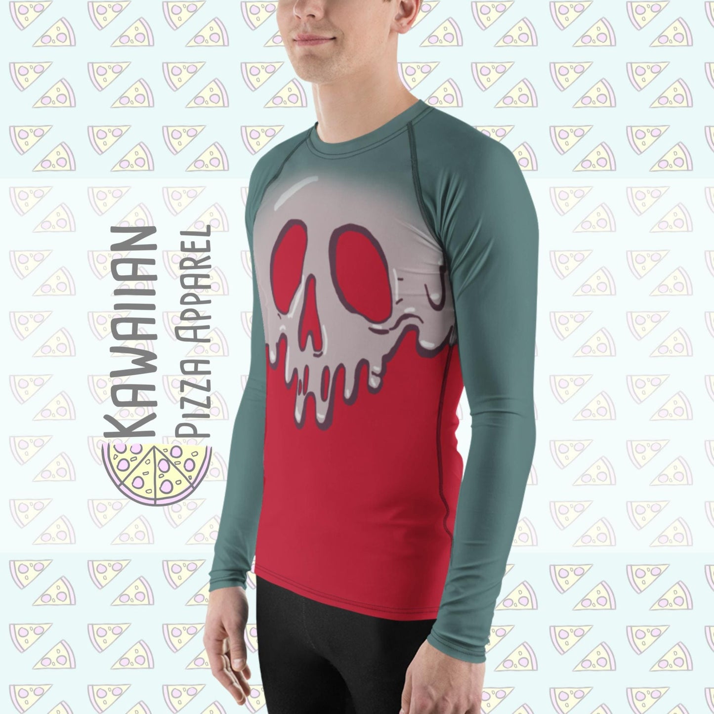 RUSH ORDER: Men&#39;s Poison Apple Inspired ATHLETIC Long Sleeve