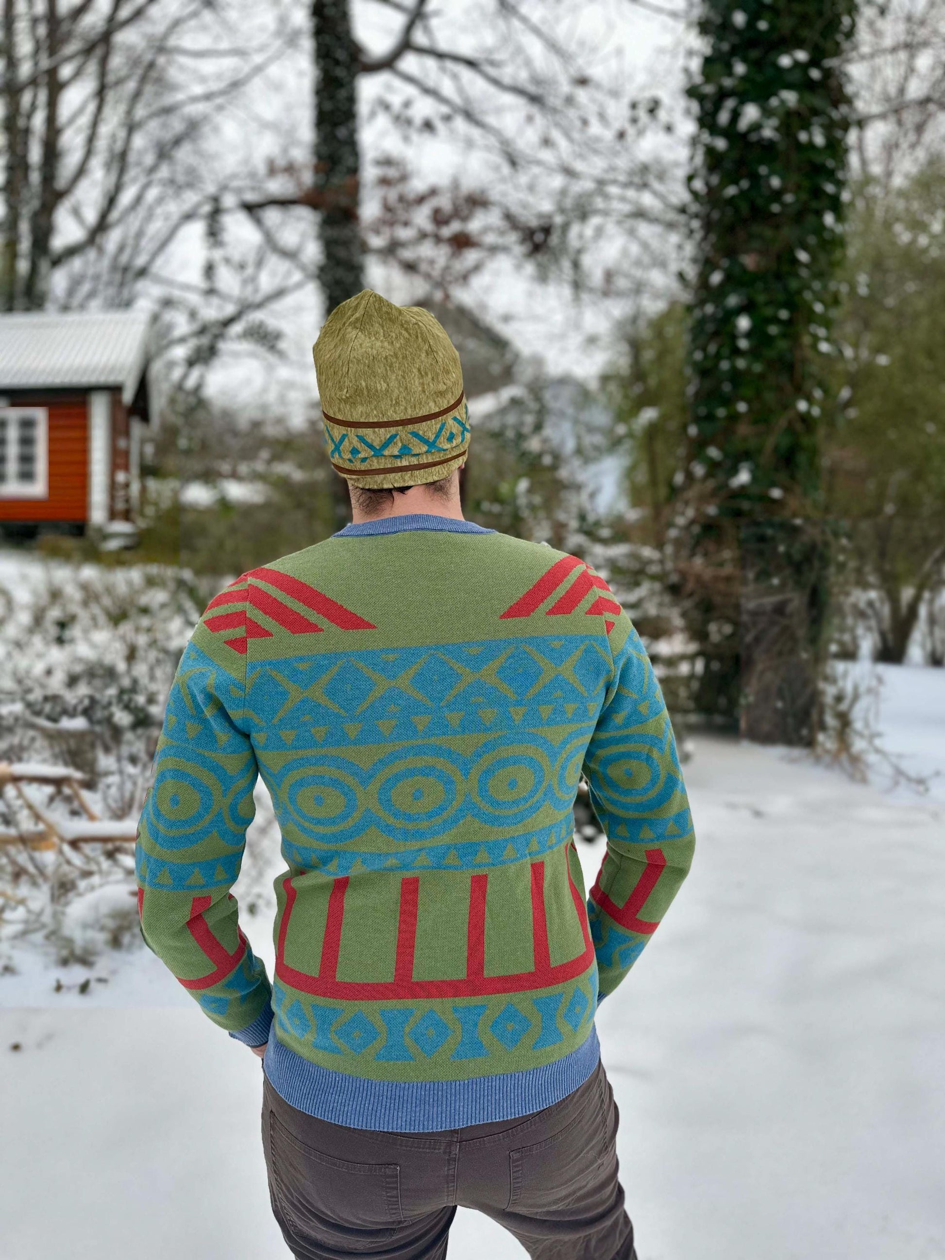 Oaken Inspired Knitted crew neck sweater