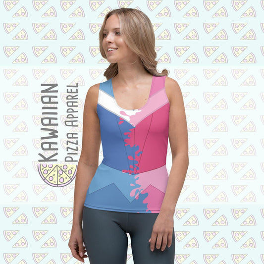 RUSH ORDER: Make It Pink, Make It Blue Aurora Inspired Sublimation Cut & Sew Tank Top